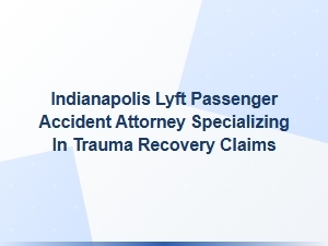 Indianapolis Lyft Accident Attorney for Trauma Recovery Claims